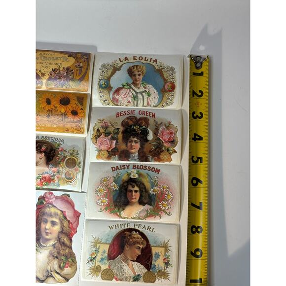 Brier Rose Victorian Garden Stickers Lot of 14 French Soap Scrapbooking *READ* - Picture 7 of 7